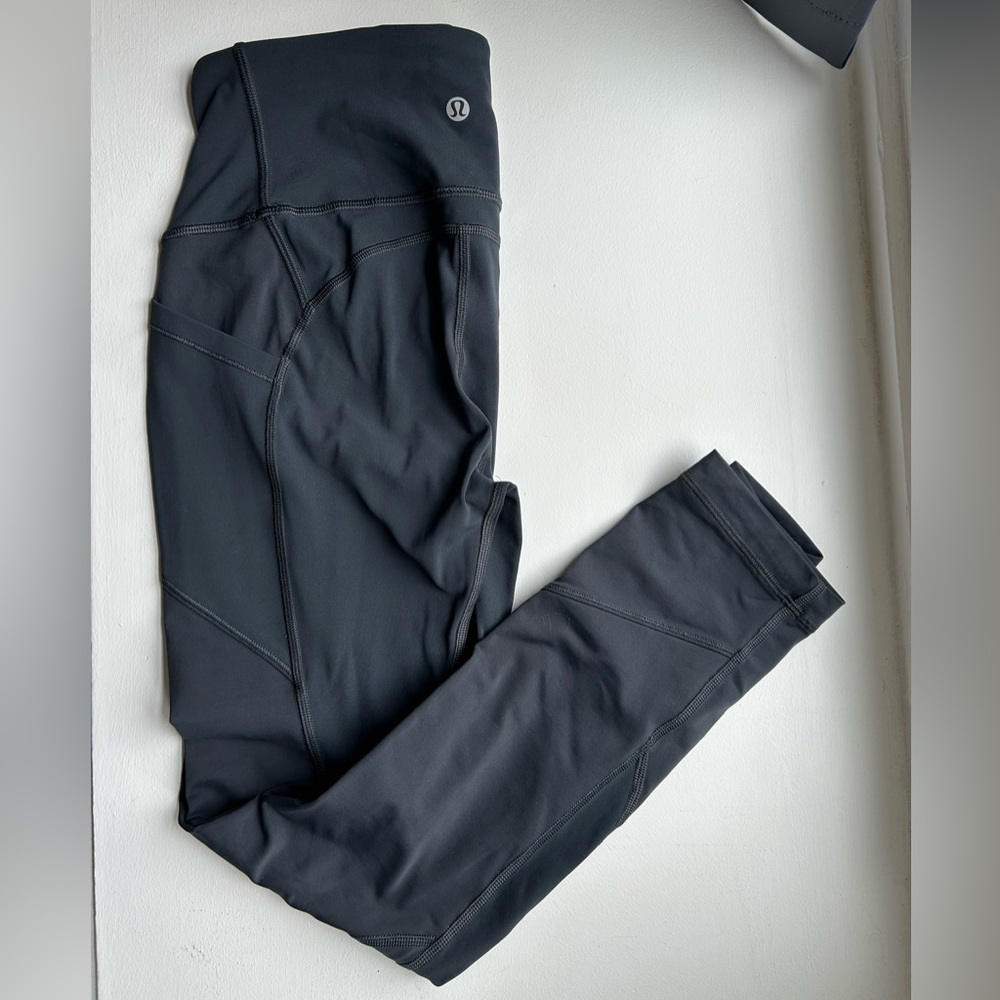 Lululemon Grey All The Right Places Leggings